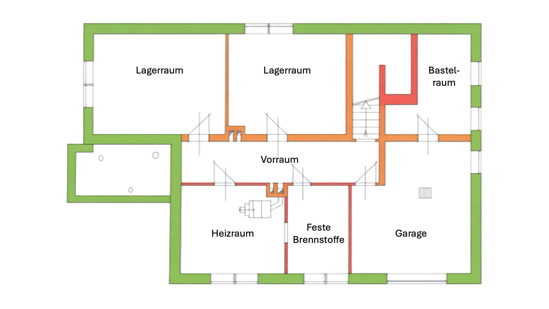 Grundriss Kellergeschoss